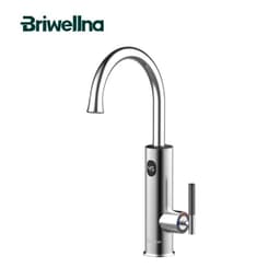 image-Briwellna Electric Water Heater 220V 2 in 1 Kitchen Faucet Tankless Water Heater Tap Flowing Electric Faucet Shower Geyser