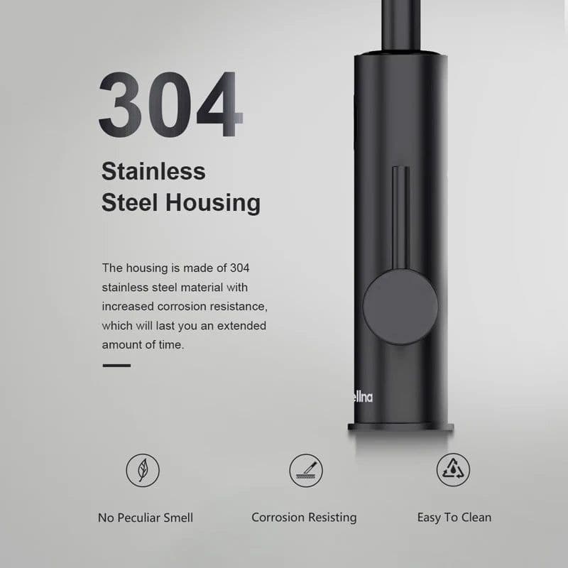 image-Briwellna Electric Water Heater 220V 2 in 1 Kitchen Faucet Tankless Water Heater Tap Flowing Electric Faucet Shower Geyser