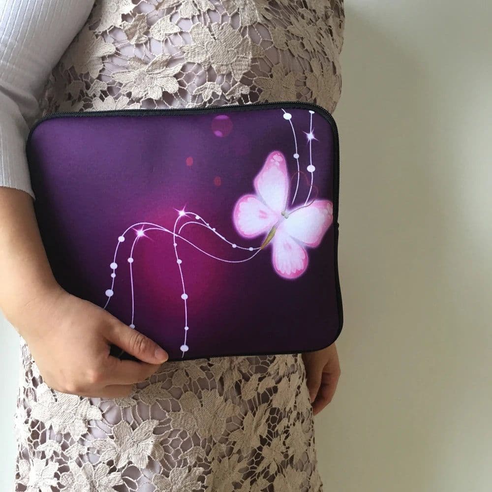 image-Chromebook Neoprene Sleeve Cover Case Laptop 7/11/10/12/13/15/17 Business Notbook Bag 16 Pouch For Macbook Air M2 13.6 14 Lenovo