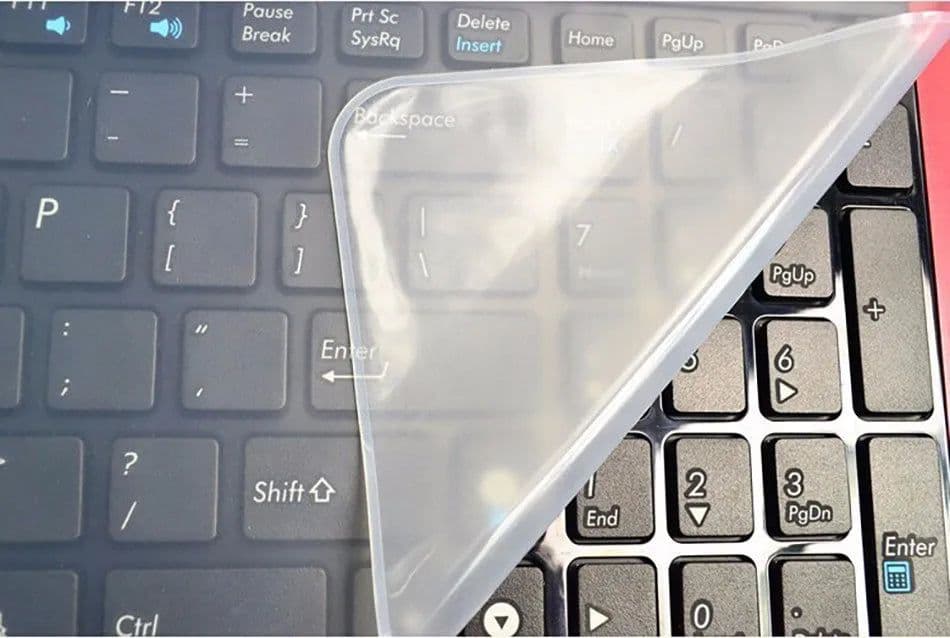 image-Keyboard cover Waterproof Laptop Keyboard protective film 15 laptop 15.6 17 14 notebook Keyboard cover dustproof film silicone