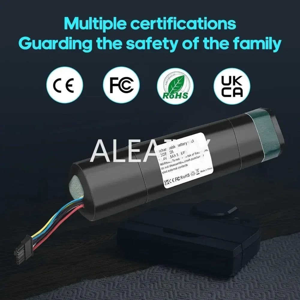 image-Original 14.4V 6800mAh 12800mAh Li ion Replacement Battery For Neato Botvac D3 D4 D5 D6 D7 945-0225/205-0011 Sweeping Robot