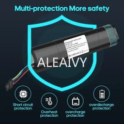 image-Original 14.4V 6800mAh 12800mAh Li ion Replacement Battery For Neato Botvac D3 D4 D5 D6 D7 945-0225/205-0011 Sweeping Robot