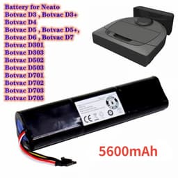 image-Original 14.4V 6800mAh 12800mAh Li ion Replacement Battery For Neato Botvac D3 D4 D5 D6 D7 945-0225/205-0011 Sweeping Robot