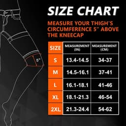 image-BraceTop Long Leg Compression Sleeves,Full Leg Sleeve Long Knee Brace Knee Support Protect Basketball,Football, Knee Pain Relief