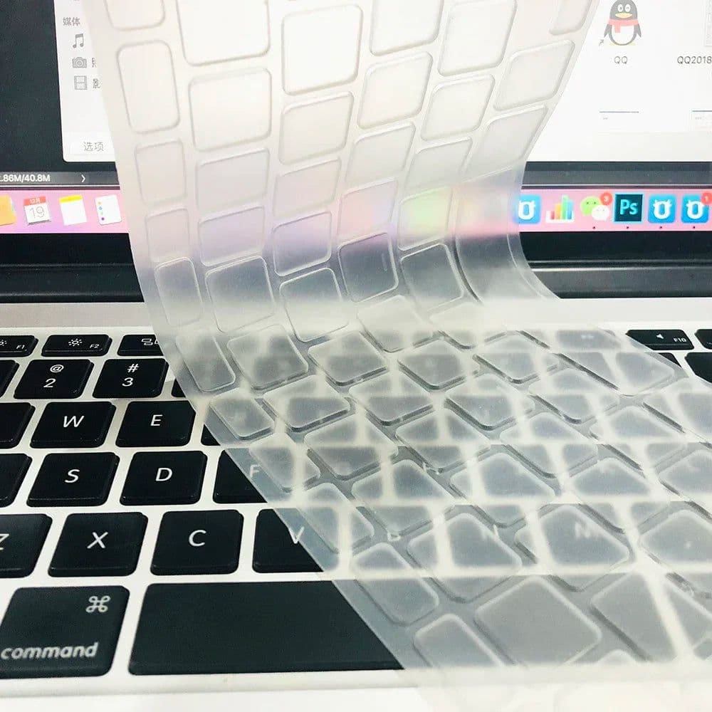 image-Keyboard cover for Apple Macbook pro13/16/15 Air13 inch All series Laptop silicone Case Clear Protector Skin A2941 A2442 A3113