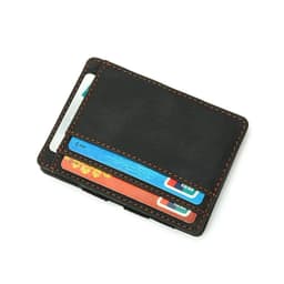 image-1PC Ultra Thin PU Leather Women Men Magic Wallets Coin Purses Clutch Bag Case Pouch Carbon Fiber Slim Card Holder Wallets