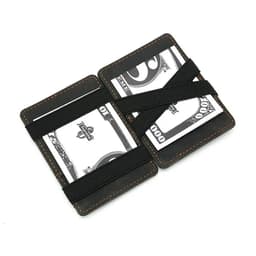 image-1PC Ultra Thin PU Leather Women Men Magic Wallets Coin Purses Clutch Bag Case Pouch Carbon Fiber Slim Card Holder Wallets