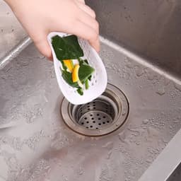 image-Bathroom Shower Hair Filter Kitchen Sink Plug Sink Filter Bathroom Accessories Floor Drain Plug Silicone Bathroom Accessories
