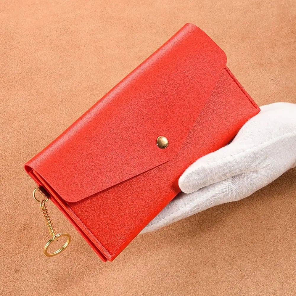 image-Portable Ins Phone Bags Rectangle PU Leather Phone Bag Birthday Gifts Card Holder Women Wallets Coin Purse Purse Wallets
