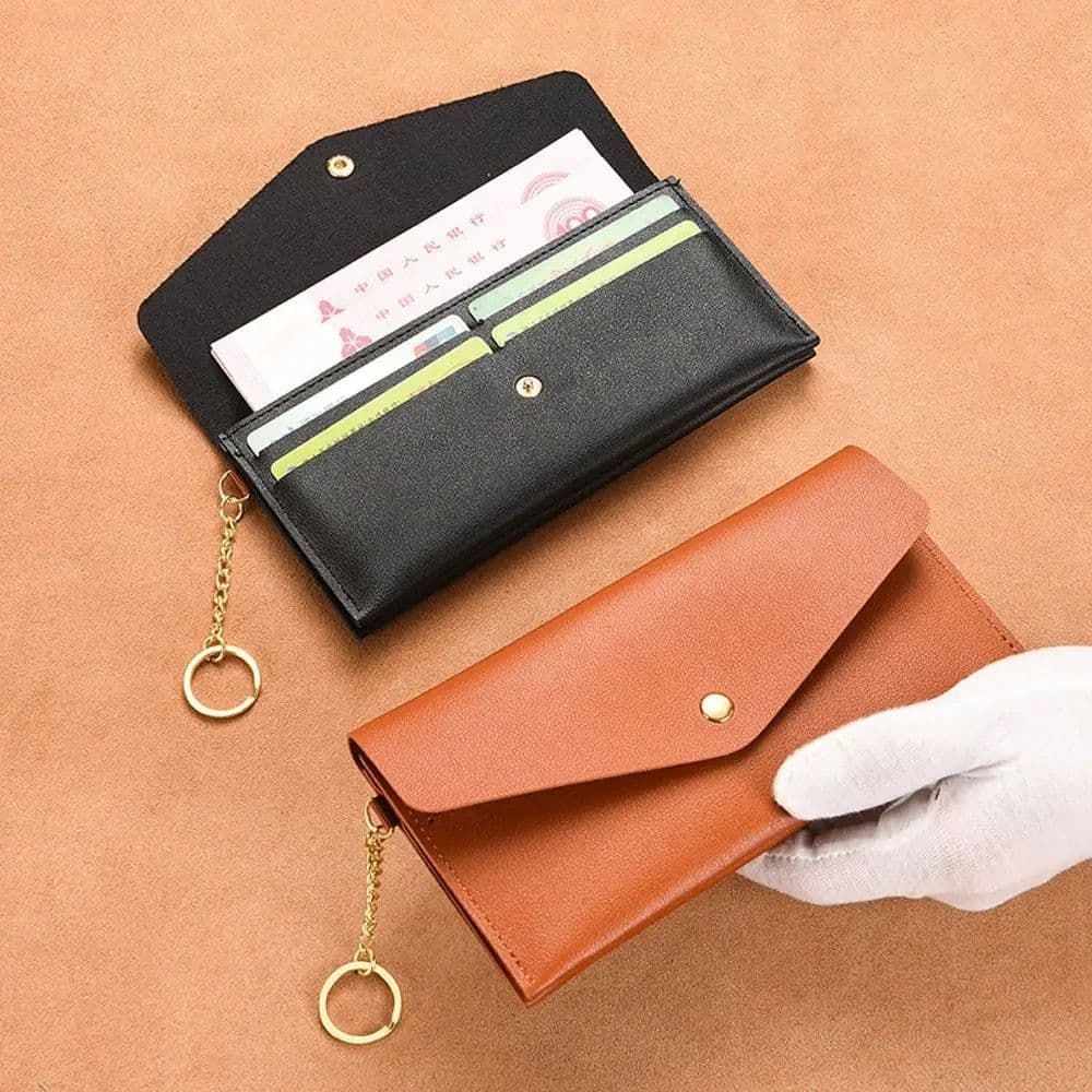 image-Portable Ins Phone Bags Rectangle PU Leather Phone Bag Birthday Gifts Card Holder Women Wallets Coin Purse Purse Wallets