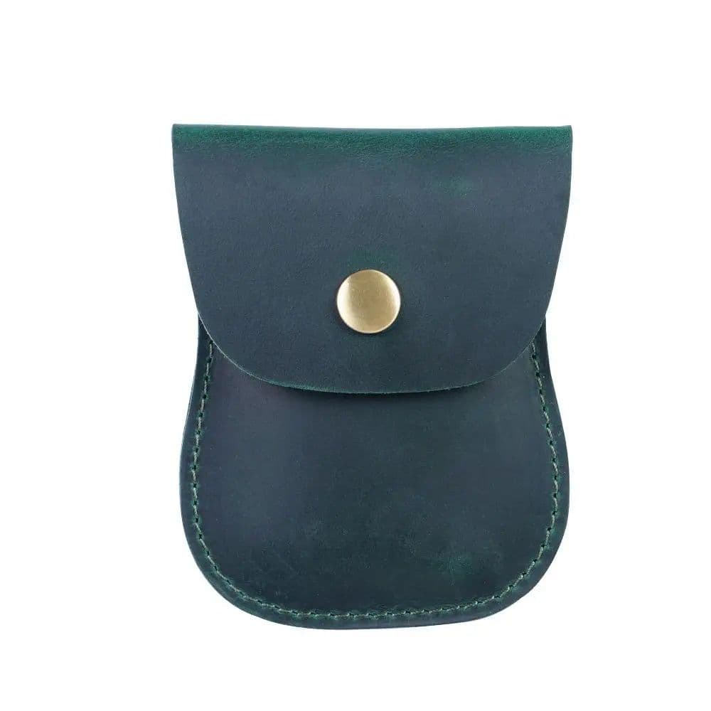 image-Mini Designer Cowhide Coin Handmade Card Purse Men Coin Purse Men Wallet Coin Bag