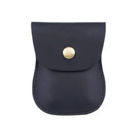 image-Mini Designer Cowhide Coin Handmade Card Purse Men Coin Purse Men Wallet Coin Bag