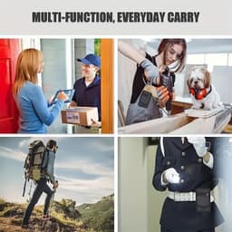 image-Flip Phone Bag With Three Compartments For Casual Pen Insertion And Waist Hanging Men's Belt Loop Pouch Large Capacity Wallet