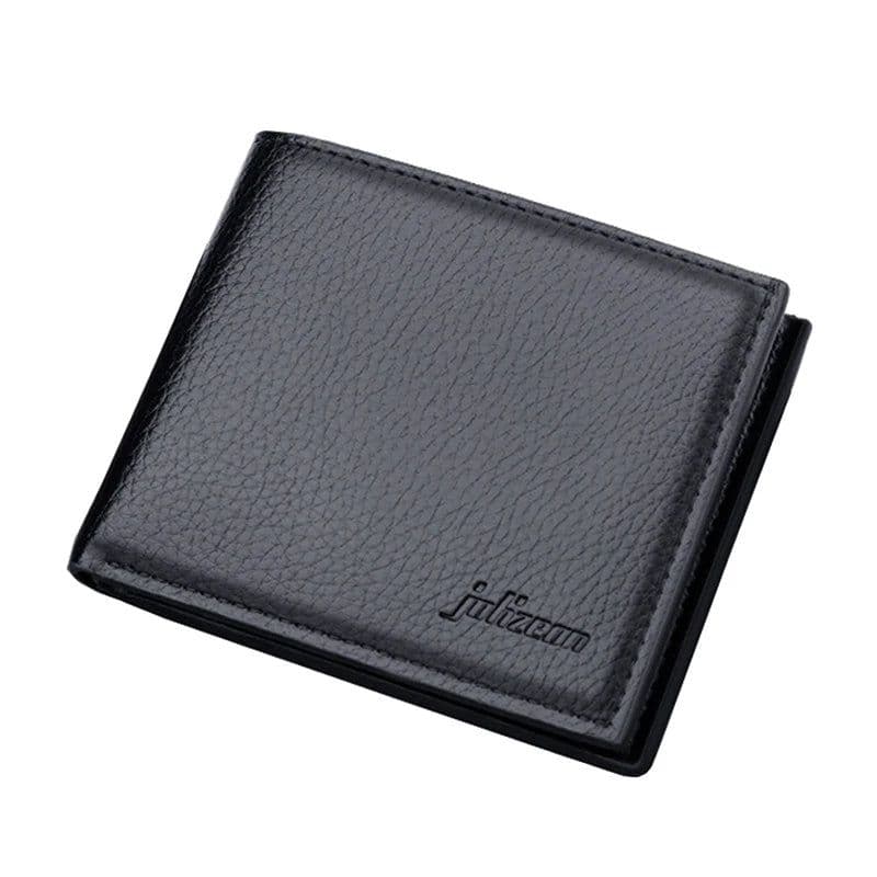 image-Wallet Men Leather Purse Male Classic Short Wallets Credit Card Holder Coin Pocket Male Money Bag Monederos De Hombre