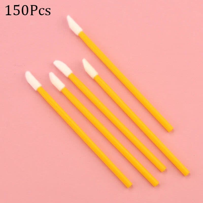 image-50Pcs Disposable Eyelash Brush Lashes Lipstick Micro Brushes Eyelash Extension Supplies Applicator Cleaner Beauty Makeup Tools