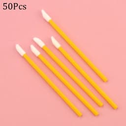 image-50Pcs Disposable Eyelash Brush Lashes Lipstick Micro Brushes Eyelash Extension Supplies Applicator Cleaner Beauty Makeup Tools