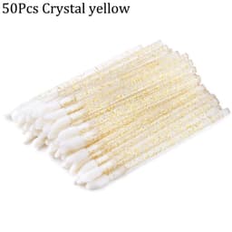 image-50Pcs Disposable Eyelash Brush Lashes Lipstick Micro Brushes Eyelash Extension Supplies Applicator Cleaner Beauty Makeup Tools