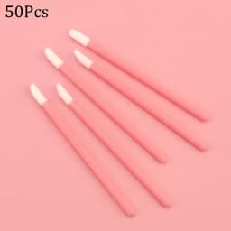 image-50Pcs Disposable Eyelash Brush Lashes Lipstick Micro Brushes Eyelash Extension Supplies Applicator Cleaner Beauty Makeup Tools