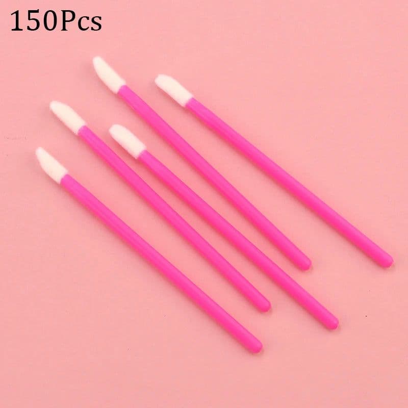 image-50Pcs Disposable Eyelash Brush Lashes Lipstick Micro Brushes Eyelash Extension Supplies Applicator Cleaner Beauty Makeup Tools