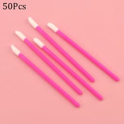 image-50Pcs Disposable Eyelash Brush Lashes Lipstick Micro Brushes Eyelash Extension Supplies Applicator Cleaner Beauty Makeup Tools