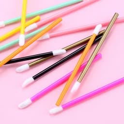 image-50Pcs Disposable Eyelash Brush Lashes Lipstick Micro Brushes Eyelash Extension Supplies Applicator Cleaner Beauty Makeup Tools