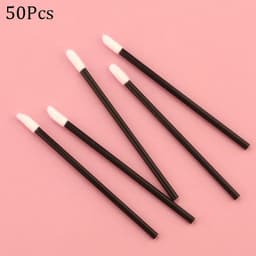 image-50Pcs Disposable Eyelash Brush Lashes Lipstick Micro Brushes Eyelash Extension Supplies Applicator Cleaner Beauty Makeup Tools