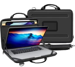 image-Hard Shell Laptop Case 14 inch EVA Hard Cover Laptop Bag for MacBook Pro 16 Inches Huawei Xiaomi 14 Inch Notebook Case for Men
