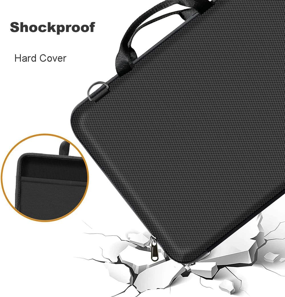 image-Hard Shell Laptop Case 14 inch EVA Hard Cover Laptop Bag for MacBook Pro 16 Inches Huawei Xiaomi 14 Inch Notebook Case for Men