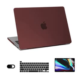image-2024 New Ultra Thin Hard Shell Laptop Case For Macbook Air 13 Case For Macbook Pro 14 M3 M2 M1 Chip Air 13 13.6 15 A2941 Cover
