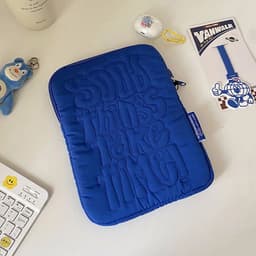 image-Embroidery Pattern Cute Shockproof Laptop Sleeve Case Bag 11 13 14 Inch For Macbook Ipad For Samsung Laptop And Tablet Pouch