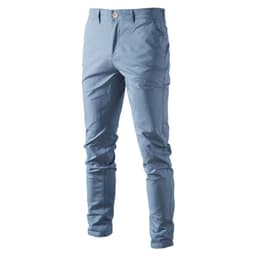 image-AIOPESON Casual Cotton Men Trousers Solid Color Slim Fit Men's Pants New Spring Autumn High Quality Classic Business Pants Men