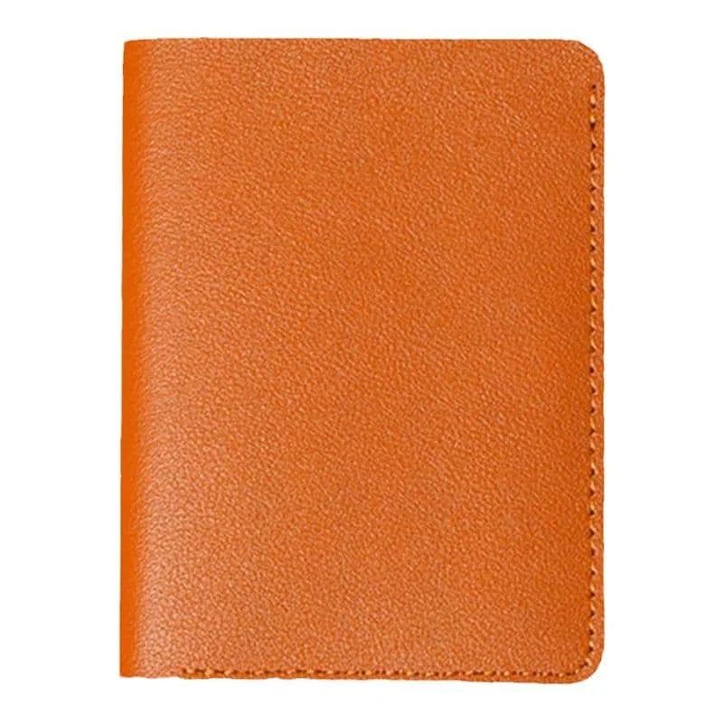image-Solid Color PU Leather Small Wallet for Women Short Simple Women's Purse with Hasp Buttons Ultra Thin Credit Card Bag Coin Purse