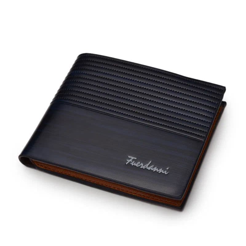 image-2022 Vintage Men Leather Wallet Brand Luxury Short Slim Male Purses Money Clip Credit Card Dollar Price Portomonee Carteria