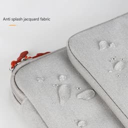 image-Laptop Bag for MacBook 2023 Air 15 A2941 Case M2 Pro 13 14 15.4 Shockproof and Waterproof Fabric Handbag for MacBook 13.3 Inch