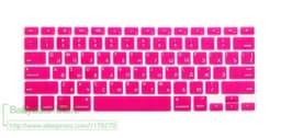 image-US EU Euro RU Russian Letter Keyboard Cover For Macbook Air Pro Retina 13 15 Laptop Russia Protector skin For iMac 13.3 15.4