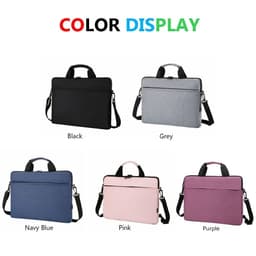 image-Laptop Bag Sleeve Case Shoulder HandBag Notebook Pouch Briefcases 133 14 156 inch For Lenovo HP Huawei Asus Dell Samsung
