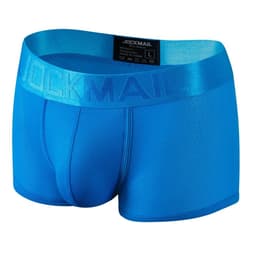 image-Fashion Fluorescent Color Men's Underwear Sporty Breathable Mesh Boxer Briefs Sexy Transparent Male Underpants Boxer Shorts