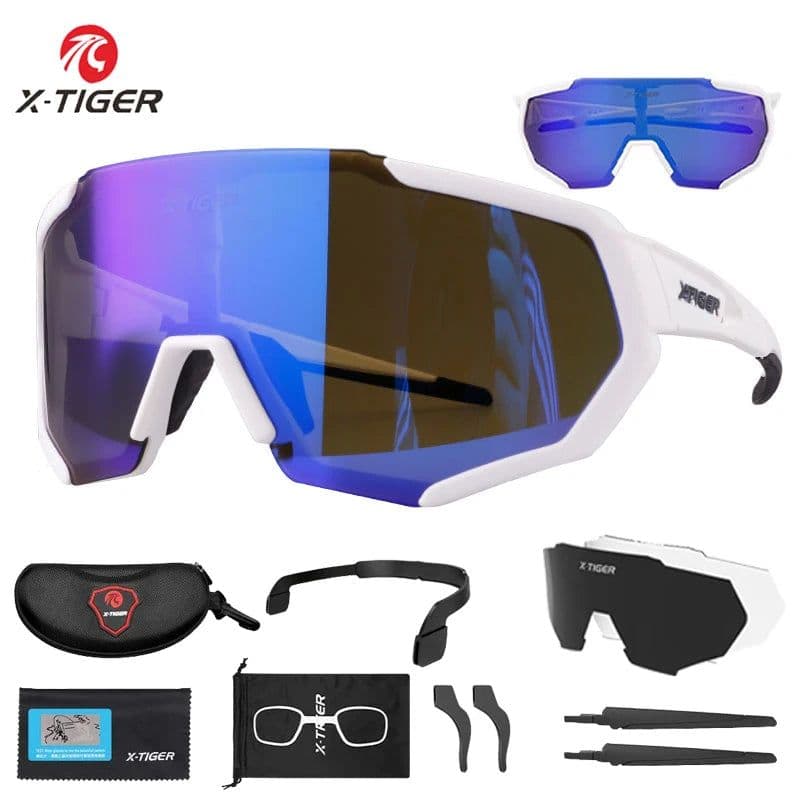 image-X-TIGER Women Polarized Cycling SunGlasses MTB Bicycle Cycling Eyewear Ciclismo Men Cycling Glasses Mountain Racing Bike Goggles