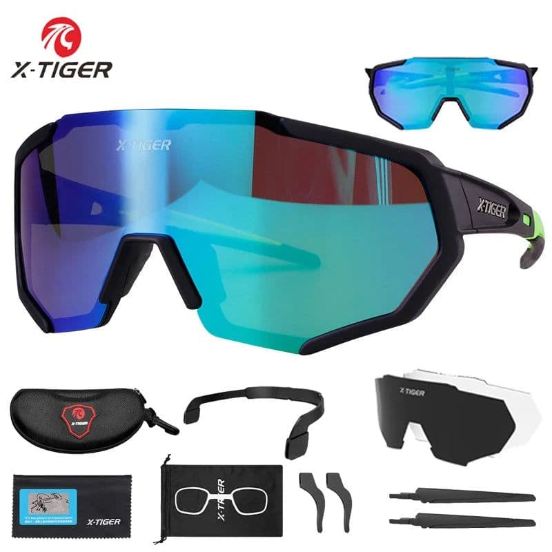 image-X-TIGER Women Polarized Cycling SunGlasses MTB Bicycle Cycling Eyewear Ciclismo Men Cycling Glasses Mountain Racing Bike Goggles