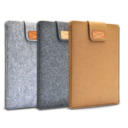 image-Felt Sleeve Slim Tablet Case Cover Bag for MacBooks Air Pro 11 13 15 Inch Solid Color Tablet Storage Bag