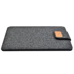 image-Felt Sleeve Slim Tablet Case Cover Bag for MacBooks Air Pro 11 13 15 Inch Solid Color Tablet Storage Bag