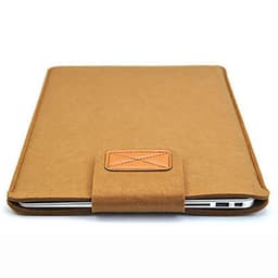 image-Felt Sleeve Slim Tablet Case Cover Bag for MacBooks Air Pro 11 13 15 Inch Solid Color Tablet Storage Bag