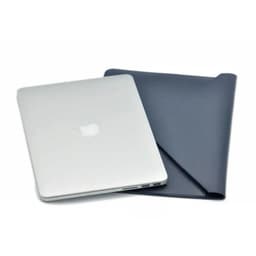 image-Laptop Bag Case Microfiber Leather Sleeve For MacBook Pro Retina & Air 12 13 14 15 16 Dual Pocket Envelope Style