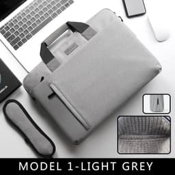 image-Laptop Bag case 13.3 14 15.6 17.3 inch Waterproof Notebook Bag for Macbook Air Pro 13 15 Computer Shoulder Handbag Briefcase Bag