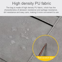 image-Laptop Bag 13 14 15 15.6 inch Handbag Women Notebook Bag For Macbook Air Pro 16 Case Xiaomi Asus PU Leather Luxury Computer Bag