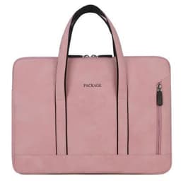 image-Laptop Bag 13 14 15 15.6 inch Handbag Women Notebook Bag For Macbook Air Pro 16 Case Xiaomi Asus PU Leather Luxury Computer Bag