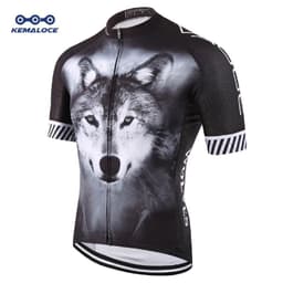 image-KEMALOCE Cycling Jersey 2022 Wolf Pro Unisex Cyclist Sport Original Summer Men Bike Wear Novelty 3D Printed Cycling Shirt Kits