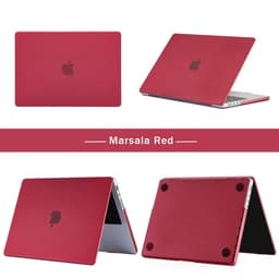image-Carbon Fiber Laptop Case accessories For MacBook air M1 2020 Funda macbook air 13 case Macbook Pro 13 Case Pro 14 M3 M2 M1 cover