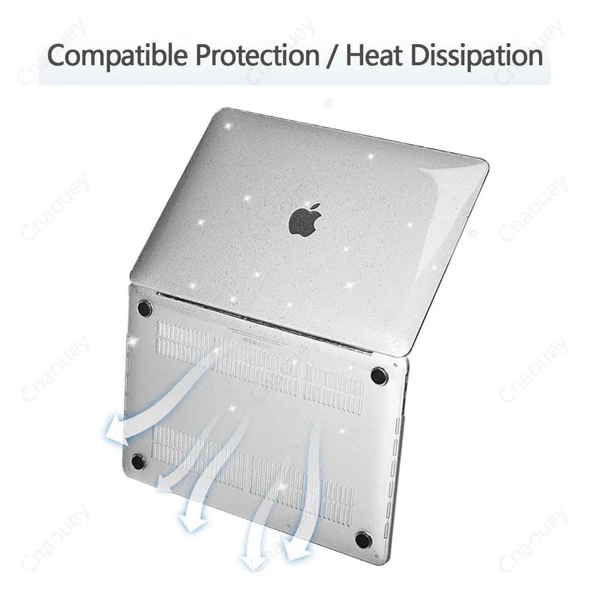image-Laptop Case for Apple Macbook M1/M2 Chip Air13.3 Air15.3 Air13.6 Pro13 Pro14 Pro16 Anti-fingerprint Protective Coque Laptop Case