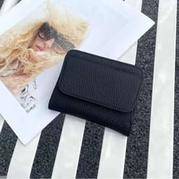 image-Genuine Leather Wallets For Women Custom Initials Cowhide Coin Purse Card Bag Engrave Name DIY Gift Luxury Small Lady Wallet